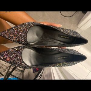 Ava & Aiden pumps size 11 black sparkle new